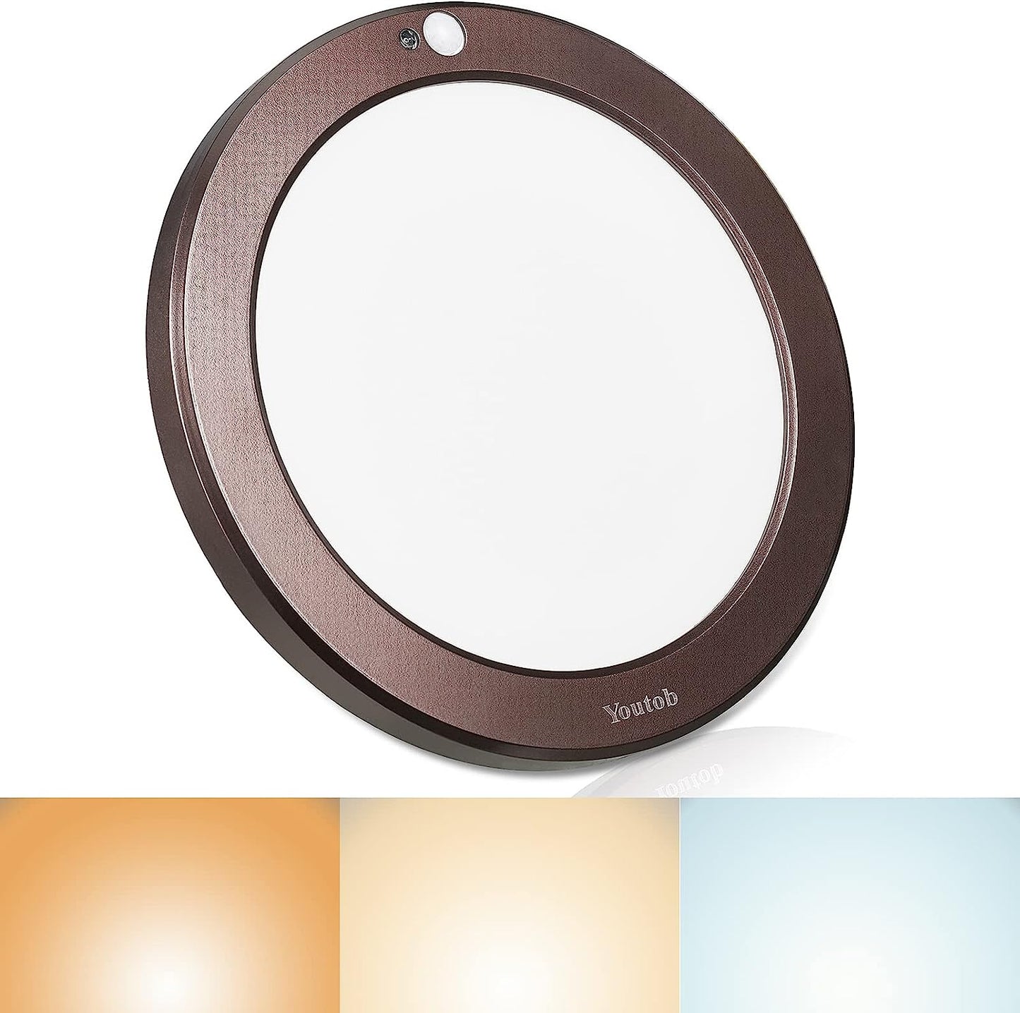 Motion Sensor LED Ceiling Light (Bronze)