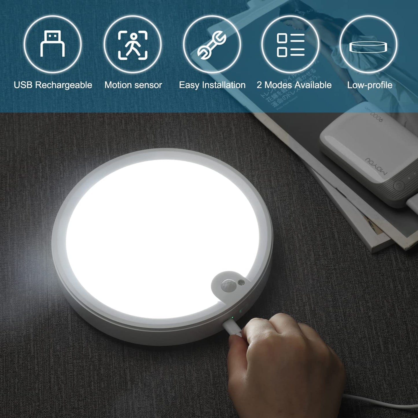 Wireless Motion Sensor LED Light