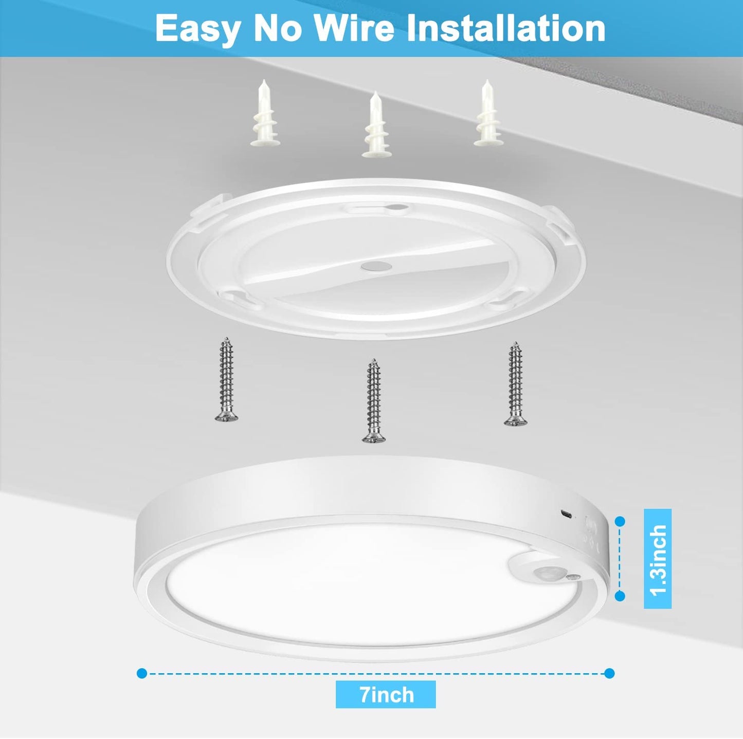 Wireless Motion Sensor LED Light