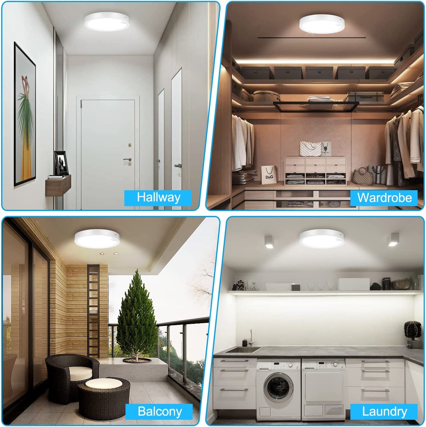 Wireless Motion Sensor LED Light